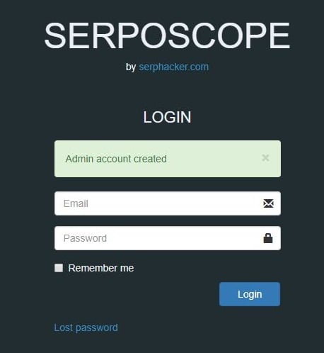 serposcope-login