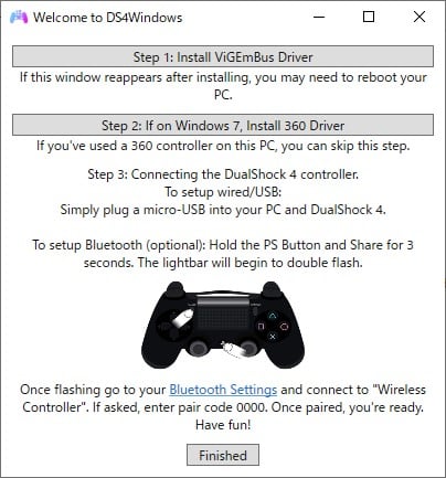 Ps4コントローラーをpcで使えるようにするds4windowsを紹介 ウスマリン