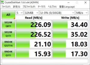 samsung fit CrystalDiskMark 32MB